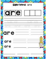 Sight Word are